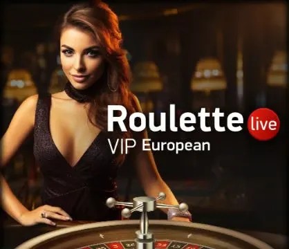 Live Roulette European VIP online game logo by Platipus on betonredbe.com